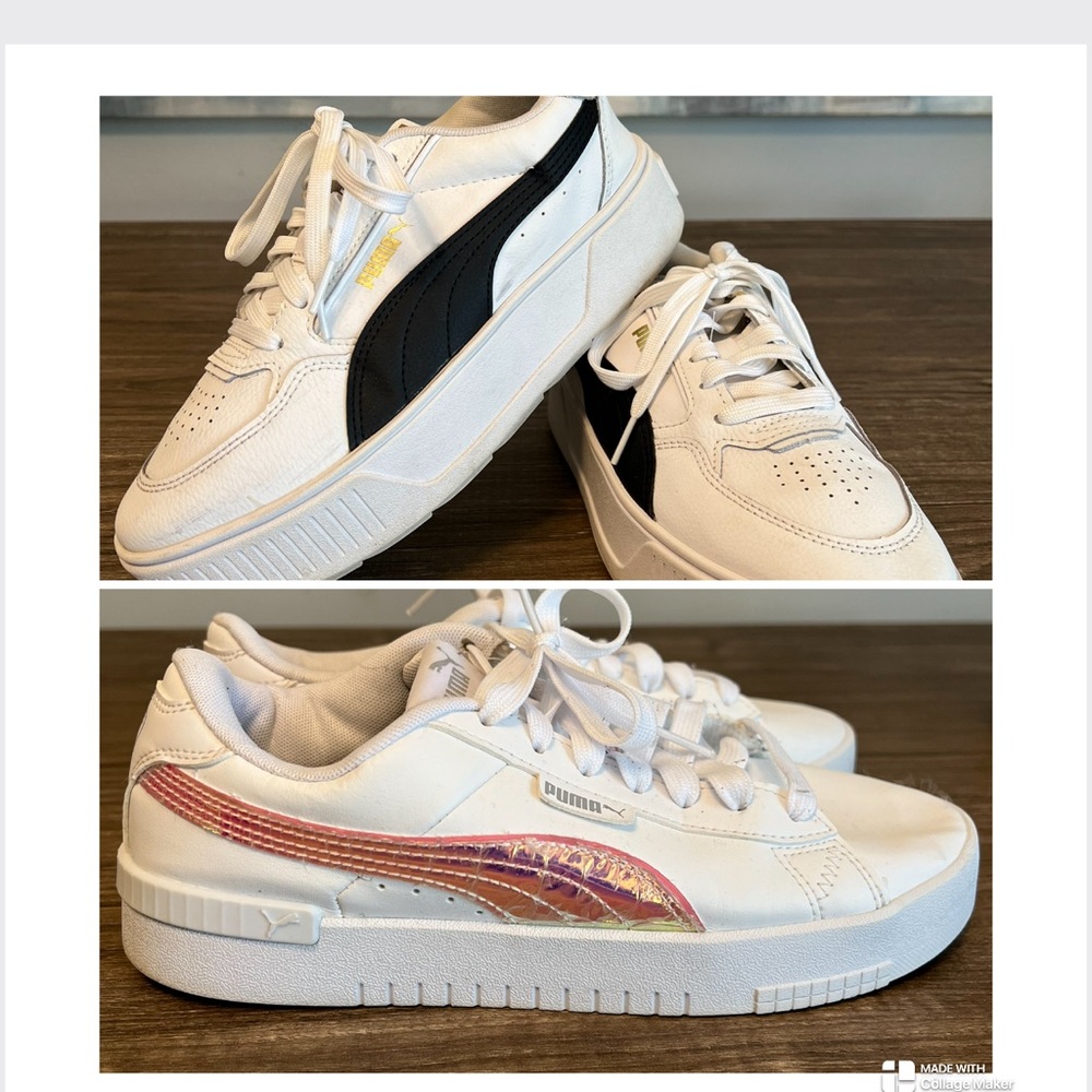 Puma sneakers size 8 woman
